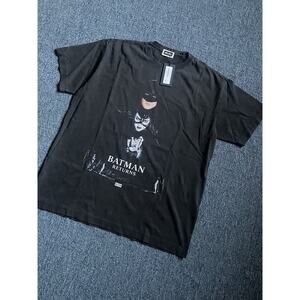 KITH X Batman Returns Black Short Sleeve T-Shirt Size Large NWT